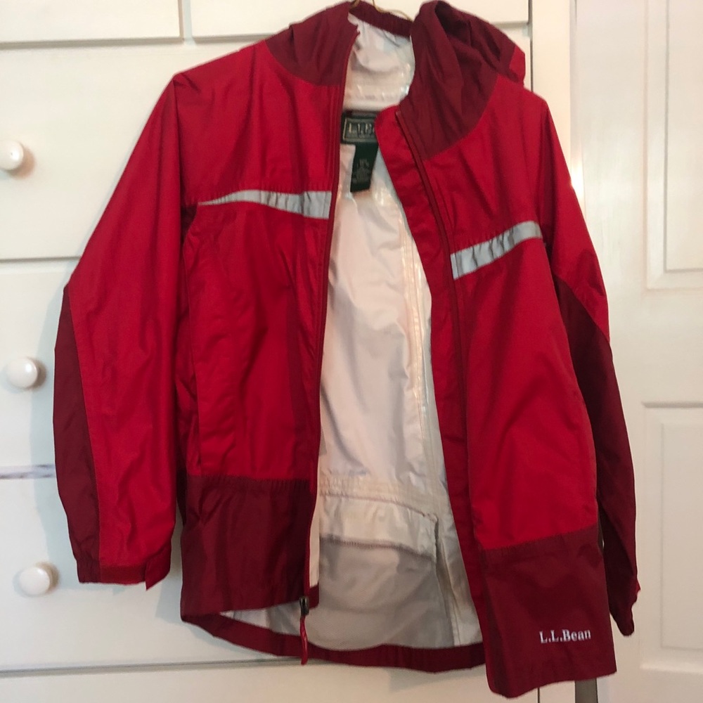 LL Bean rain jacket